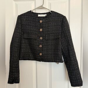 ASTR Black Textured Women's Blazer NWT Size Medium